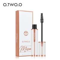 O.TWO.O Mascara High-grade White Embossed Leather Long Lasting Curling Mascara