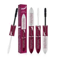 Best Sell Makeup 4D Waterproof Longlasting Thick Curling Double Head Black Mascara Wands For Eyelash Extensions