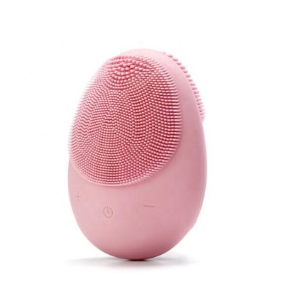 Electric Silicone Facial Cleansing Instrument Face Washing Brush Ultrasonic Vibration Massage Facial Pore Cleaner Beauty Tool